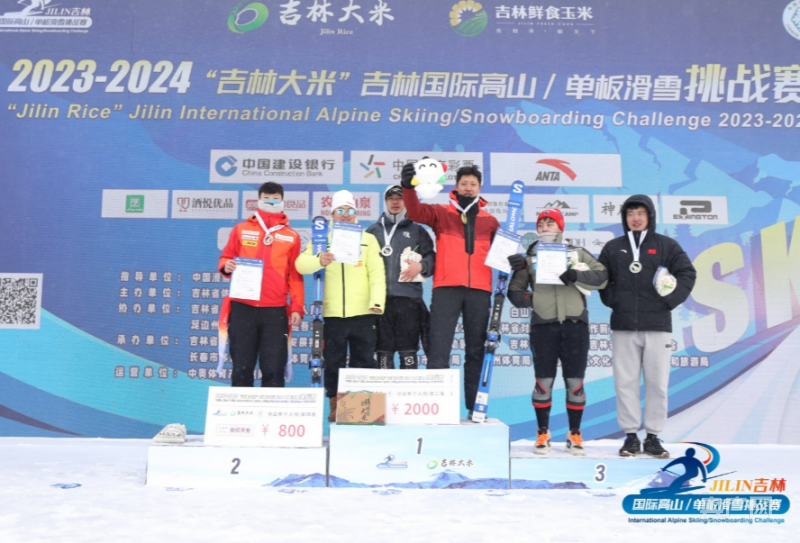 燃！吉林国际高山单板滑雪挑战赛启幕(图1)