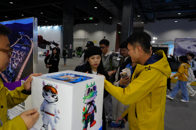 雪如意滑雪场亮相2024国际冬季运动（北京）博览会(图3)