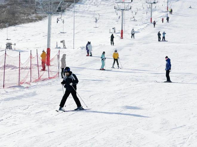 激情滑雪畅享冬日！牙克石凤凰山滑雪场人气爆棚(图1)
