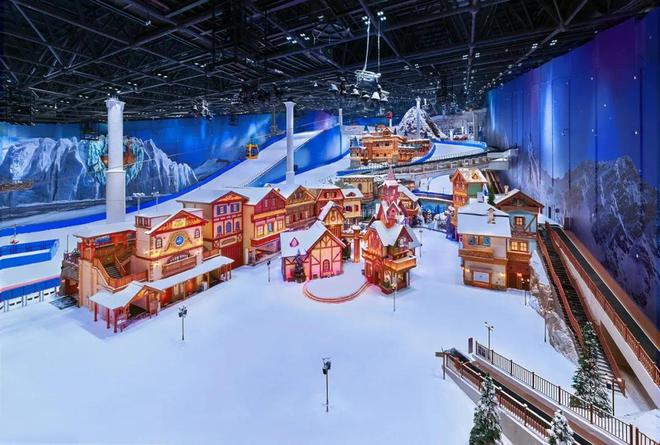 跟着地图去打卡｜全球最大的室内雪场——耀雪冰雪世界(图3)