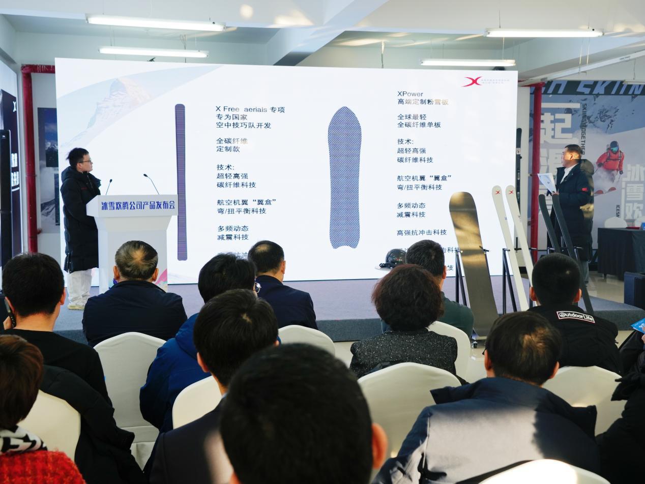 冰雪欢腾新品发布：中国冰雪装备迈上世界舞台(图2)