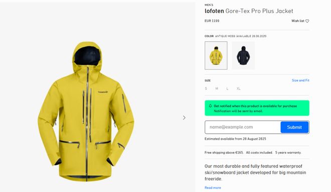 被耐克坑了后滔搏开炒万元冲锋衣(图3)