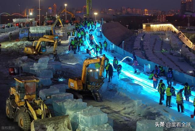 沸腾全网！哈尔滨冰雪大世界夜建名场面今年必火的冬日顶流(图8)