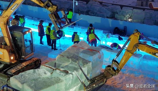 沸腾全网！哈尔滨冰雪大世界夜建名场面今年必火的冬日顶流(图6)