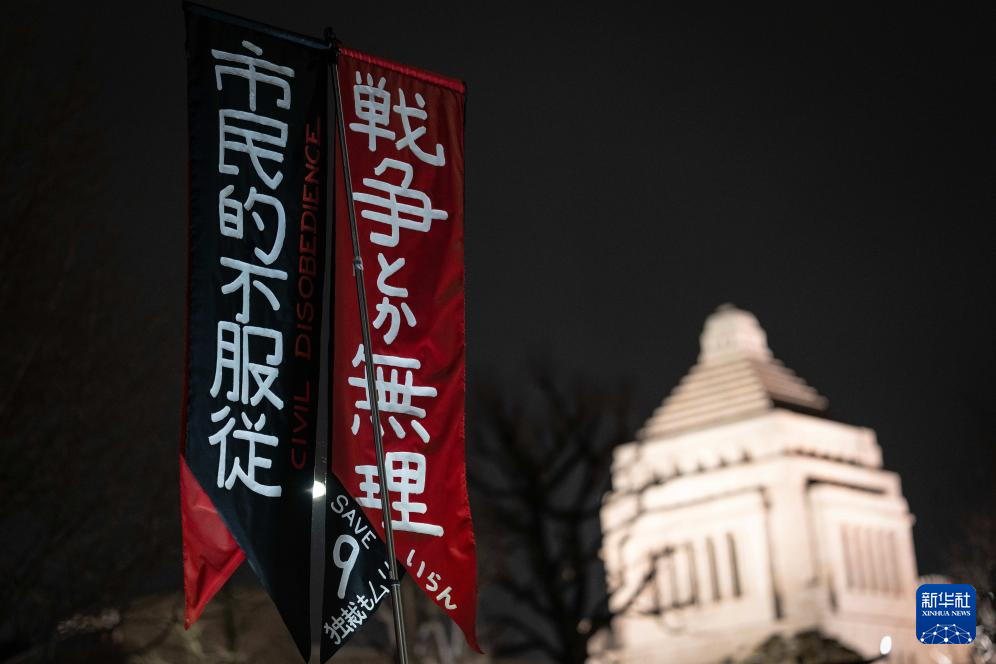 日本民众集会抗议高市早苗修宪企图(图6)