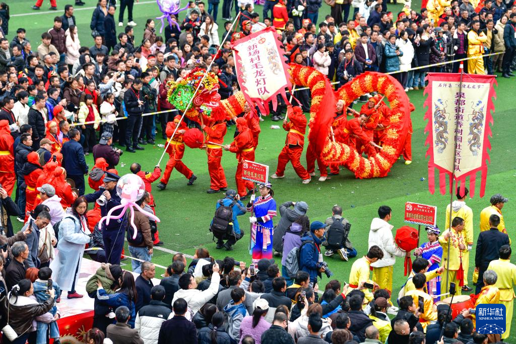 贵州石阡：仡佬毛龙节群龙贺新春(图4)