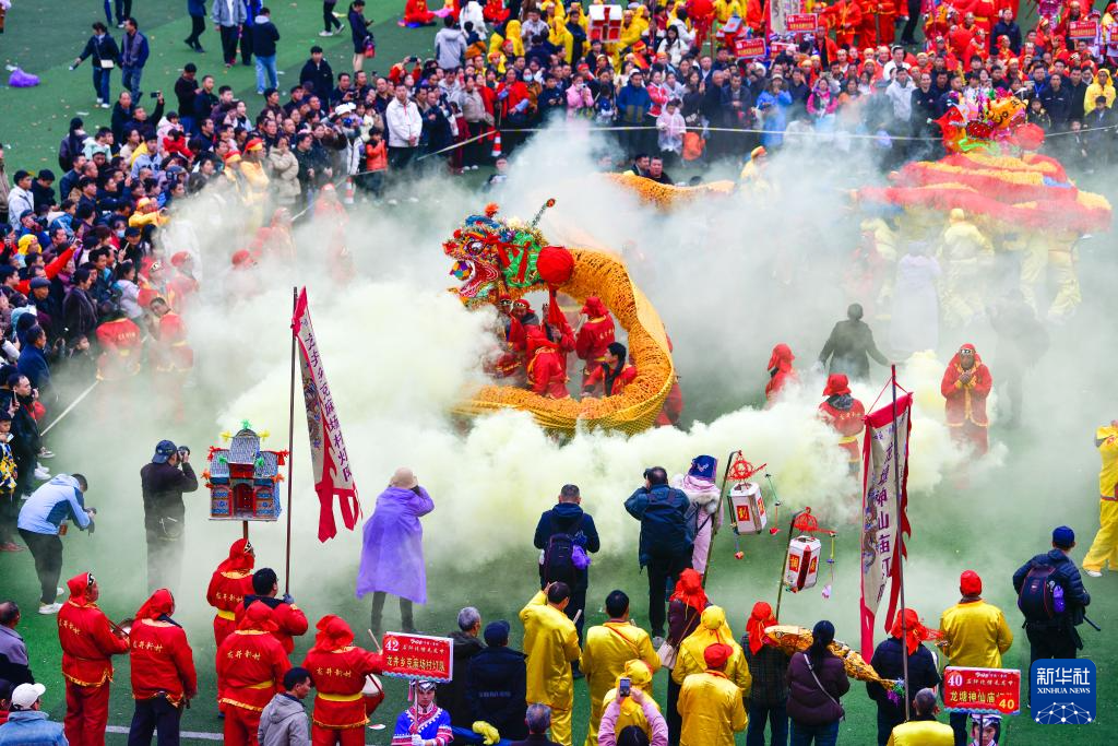 贵州石阡：仡佬毛龙节群龙贺新春(图7)