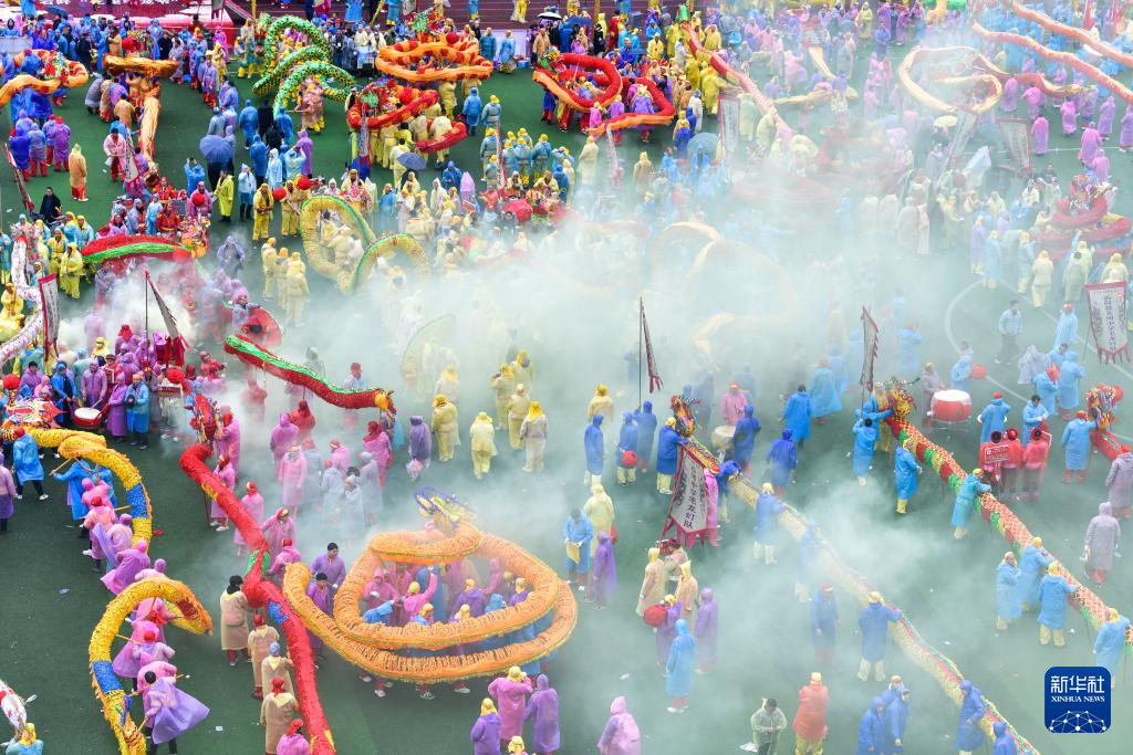 贵州石阡：仡佬毛龙节群龙贺新春(图8)
