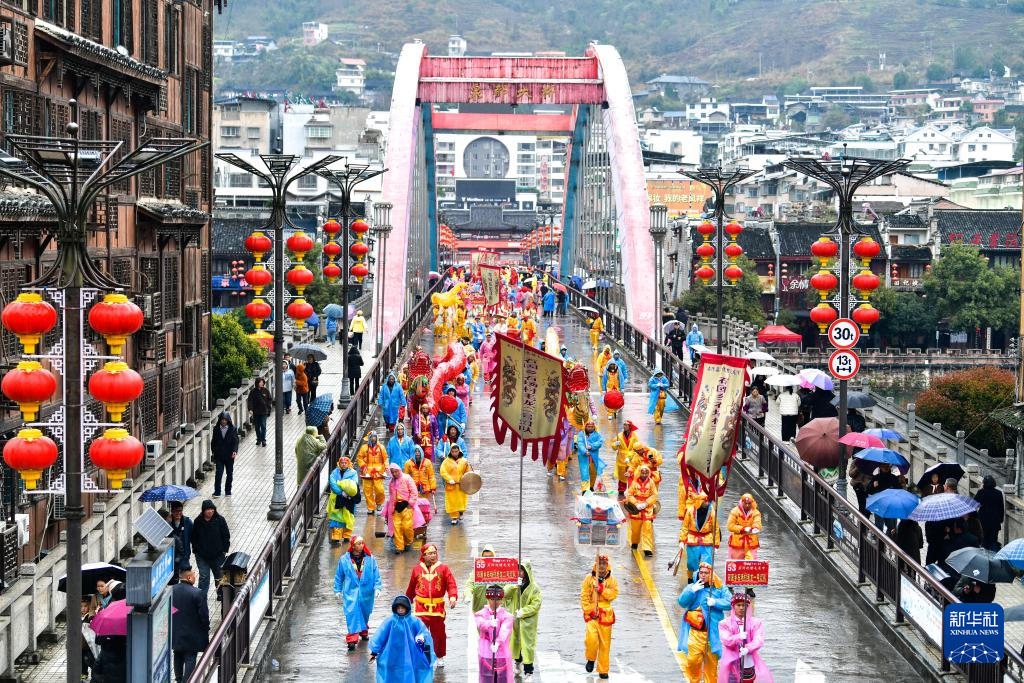 贵州石阡：仡佬毛龙节群龙贺新春(图10)