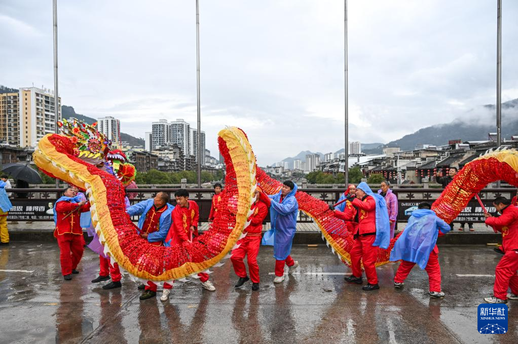 贵州石阡：仡佬毛龙节群龙贺新春(图12)
